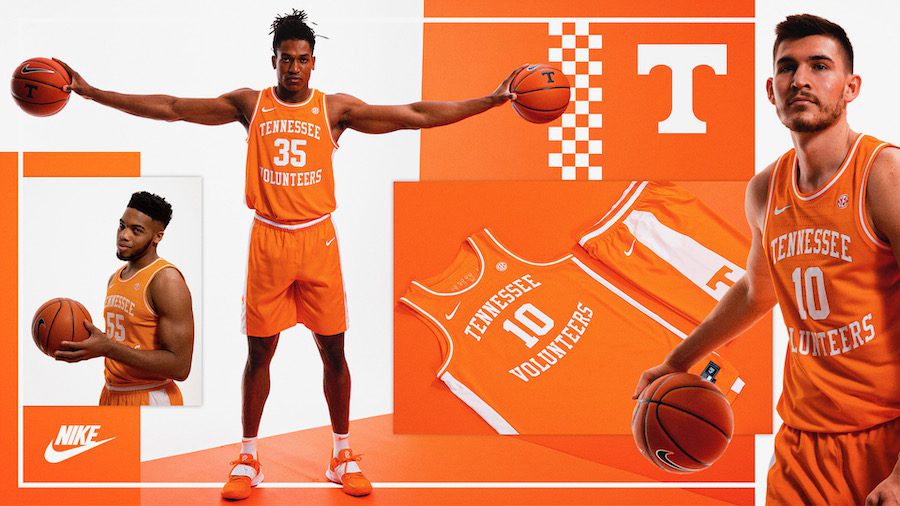 LOOK Tennessee basketball unveils new allorange uniform RTI