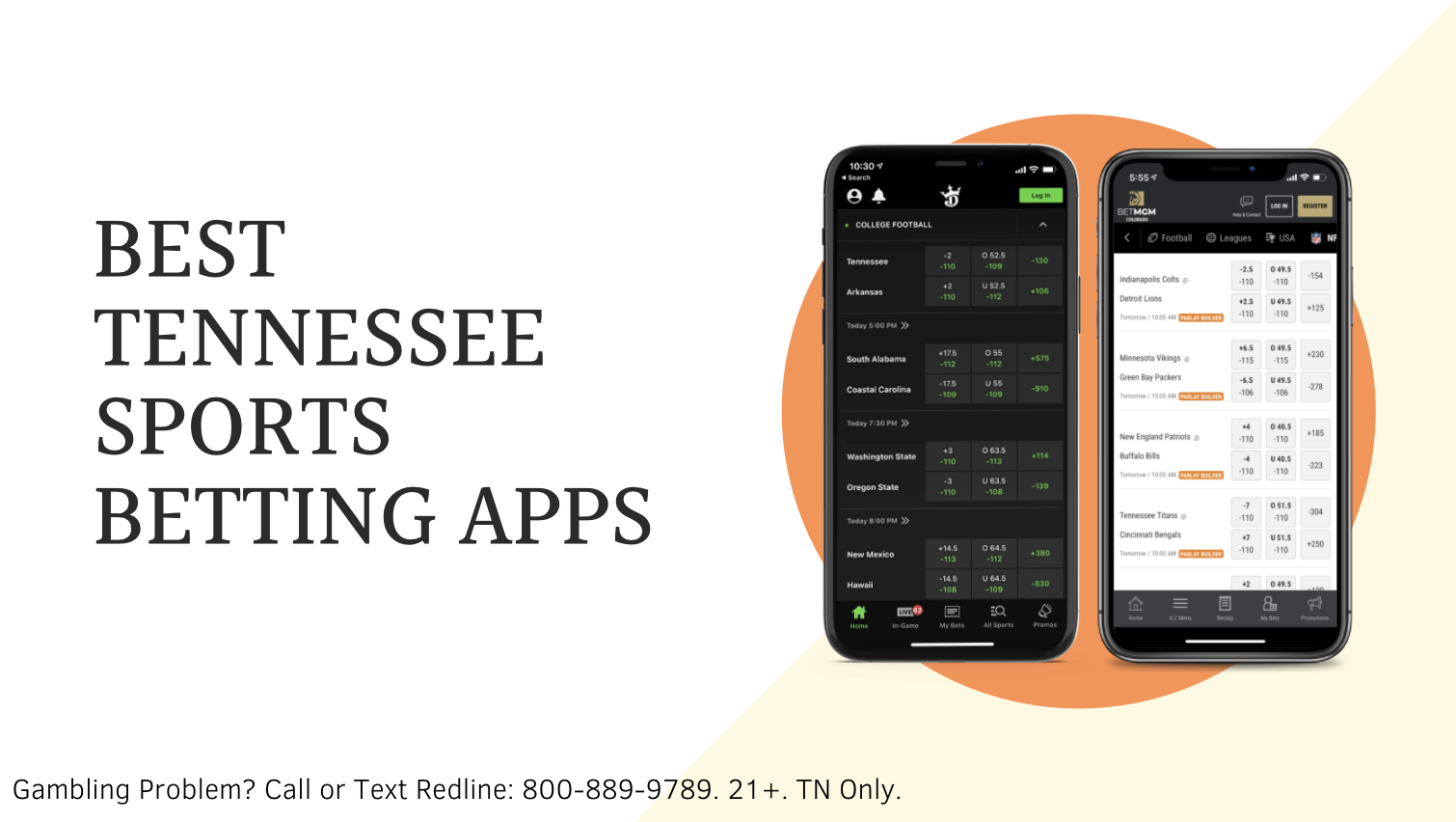 Tennessee Sports Betting 2020 - Top TN Sports Betting Apps