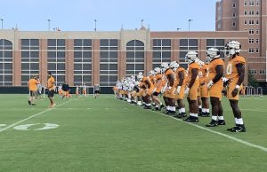 Tennessee Football fall camp