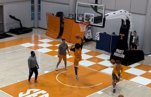 Tennessee Basketball Practice