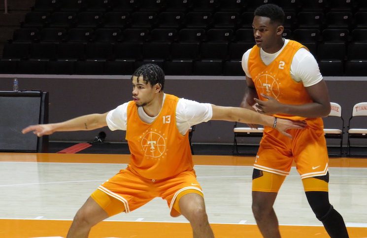 Tennessee Basketball Practice