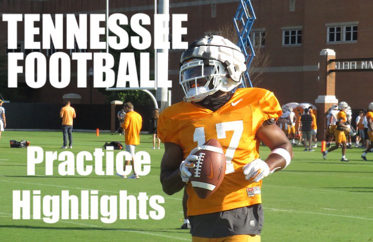 Tennessee Football Practice