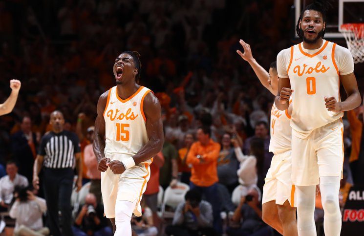WATCH: Tennessee Celebrates Win Over No. 1 Alabama