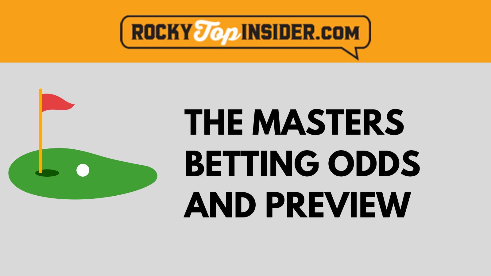 The Masters Odds and Betting Preview History is not on Scottie