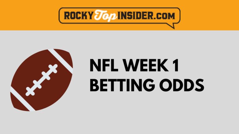 NFL Week 1 Betting Odds