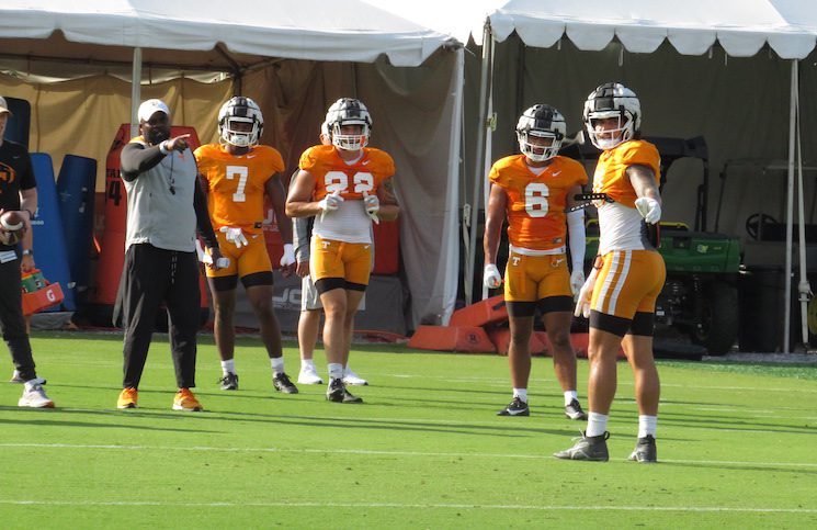 Tennessee Football Practice Observations