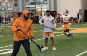 De'Rail Sims Tennessee Football