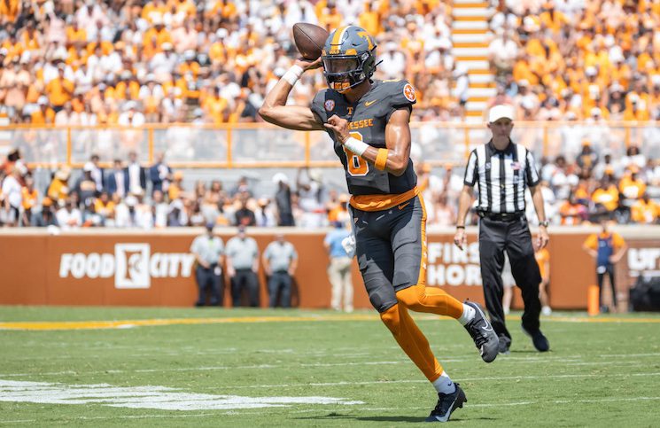 Tennessee QB Nico Iamaleava Earns SEC Freshman Of The Week Honors ...