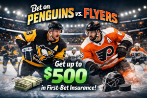 BetRivers promo code Penguins VS Flyers