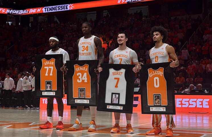 Tennessee Basketball Senior Day