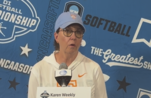 karen weekly tennessee softball