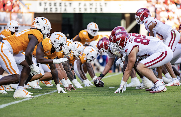 tennessee arkansas football