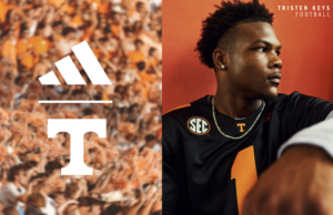 Tristen TK Keys Adidas Tennessee Football